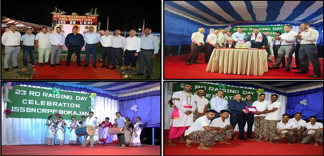 ON 15-06-2026, 155 BATTALION, CRPF CELEBRATED ITS 23RD RAISING DAY